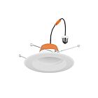 Ledvance RT561A725ST9SC3SMWHE26 8W 5"/6" Blanc rétrofit Luminaire encastré CCT Sélectionnable