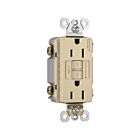 Legrand 1597I 15A 125V Ivoire Prise GFCI double à autotest avec protection Safelock