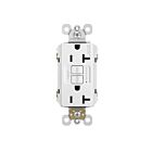 Legrand 1597TRAPLW 15A 125V Blanc Prise GFCI duplex à autotest