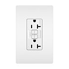 Legrand 1597TRAPLW 15A 125V Blanc Prise GFCI duplex à autotest