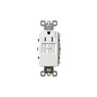Legrand 1597TRSGLW 15A 125V Blanc Prise GFCI à autotest Simplex