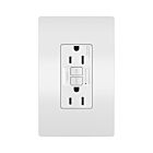 Legrand 1597TRW 15A 125V Blanc Prise GFCI duplex à autotest