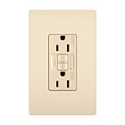 Legrand 1597TRWRLA 15A 125V Amande claire Prise GFCI duplex à autotest