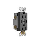 Legrand 1597TRWRUSBACBK 15A 125V Noir Prise de courant GFCI USB résistante aux intempéries