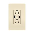 Legrand 1597TRWRUSBACLA 15A 125V Amande claire Prise de courant GFCI USB résistante aux intempéries