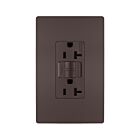 Legrand 2097TRDBCC4 20A 125V Bronze foncé Prise GFCI duplex à autotest