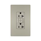 Legrand 2097TRNICC4 20A 125V Nickel Prise GFCI duplex à autotest