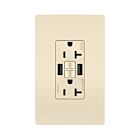 Legrand 2097TRUSBAALA 20A 125V Amande claire Prise de courant GFCI USB