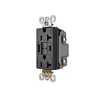 Legrand 2097TRUSBACBK 20A 125V Noir Prise de courant GFCI USB