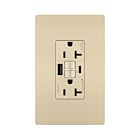 Legrand 2097TRUSBACI 20A 125V Ivoire Prise de courant GFCI USB
