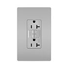 Legrand 2097TRWRGRY 20A 125V Gris Prise GFCI duplex à autotest