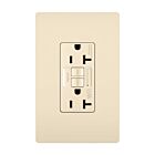 Legrand 2097TRWRLA 20A 125V Amande claire Prise GFCI duplex à autotest