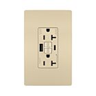 Legrand 2097TRWRUSBACI 20A 125V Ivoire Prise de courant GFCI USB