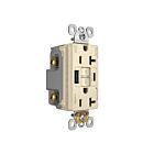 Legrand 2097TRWRUSBACLA 20A 125V Amande claire Prise de courant GFCI USB