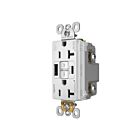 Legrand 2097TRWRUSBACW 20A 125V Blanc Prise de courant GFCI USB