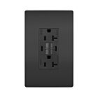Legrand 2097TRWRUSBCCBK 20A 125V Noir Réceptacle