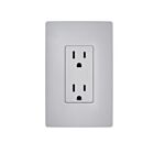 Legrand 885TREXWRGRY 15A 125V Gris Réceptacle