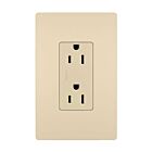 Legrand 885TRI 15A 120V/125V Ivoire Prise de courant inviolable