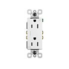 Legrand 885TRWRW 15A 120V/125V Blanc Prise de courant extérieure