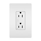 Legrand 885TRWRW 15A 120V/125V Blanc Prise de courant extérieure