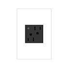 Legrand ARCD152G10 15A 125V Graphite Prise de courant à double commande inviolable