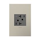 Legrand ARCD202M10 20A 125V Magnésium Prise de courant à double commande inviolable