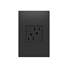 Legrand ARPS152G4 15A 125V Graphite Prise de courant marche/arrêt à économie d'énergie