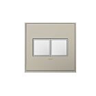 Legrand ARPTR1522GW2 Blanc Trousse de prise triplex escamotable à 2 postes