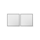 Prise 15A escamotable, 2 dispositifs Legrand Adorne ARPTR152GW2 blanc