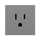 Legrand ARTR151M10 15A 125V Magnésium Prise de courant simple inviolable