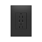 Legrand ARTRUSB153G4 15A 125V Graphite Module de prise USB double