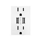 Legrand ARTRUSB153W4 15A 125V Blanc Réceptacle