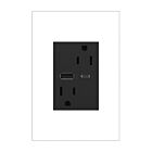 Legrand ARTRUSB156ACG4 15A 125V Graphite Prise de courant USB