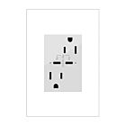 Legrand ARTRUSB15PD30W4 15A 125V Blanc Prise de courant USB