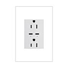 Legrand ARTRUSB15PD65W4 15A 125V Blanc Réceptacle