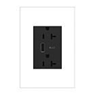Legrand ARTRUSB206ACG4 20A 125V Graphite Prise de courant USB