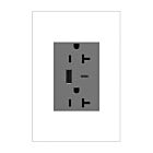 Legrand ARTRUSB206ACM4 20A 125V Magnésium Prise de courant USB