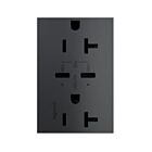 Legrand ARTRUSB20PD65G4 20A 125V Graphite Réceptacle
