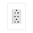 Legrand ARTRUSB20PD65W4 20A 125V Blanc Réceptacle