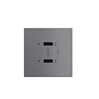 Legrand ARUSB65PDM4 Magnésium Module de prise USB 65W type C