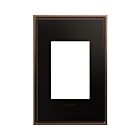 Legrand AWC1G3OB4 Plaque murale sans vis à 1 poste