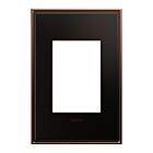 Legrand AWC1G3OB4 Plaque murale sans vis à 1 poste