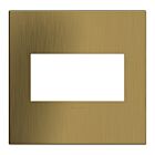 Legrand AWC2GBSB4 Plaque murale sans vis à 2 postes