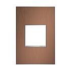 Legrand AWM1G2CU4 Plaque murale sans vis à 1 poste