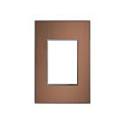 Legrand AWM1G3CU4 Plaque murale sans vis à 1 poste