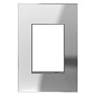 Legrand AWM1G3MR1 Plaque murale sans vis à 1 poste