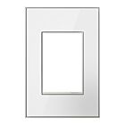 Legrand AWM1G3MW4 Plaque murale sans vis à 1 poste