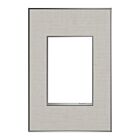Legrand AWM1G3TL4 Plaque murale sans vis à 1 poste