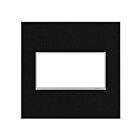 Legrand AWM2GBLS4 Plaque murale sans vis à 2 postes