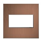Legrand AWM2GCU4 Plaque murale sans vis à 2 postes